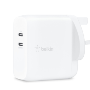 Belkin BOOST↑Charge Pro Dual USB-C Wall Charger 65W